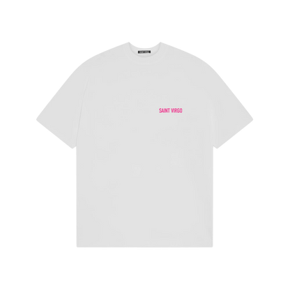 ATHLETE | Washed White/Pink T-Shirt