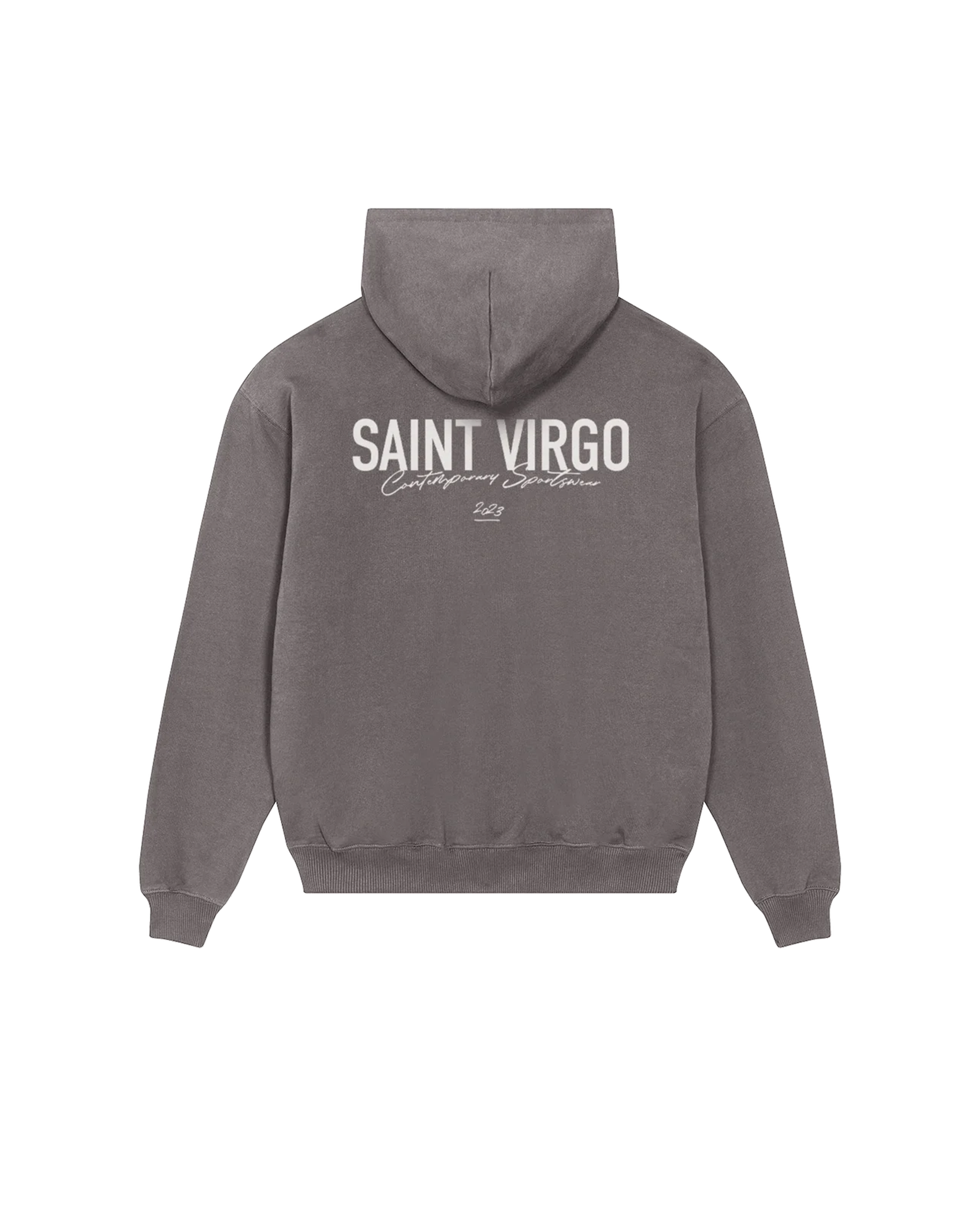 Saint Virgo Athlete Hoodie, designed for the modern athlete, offering contemporary sportswear with a focus on athletic essentialism. This ready-to-wear luxury sportswear piece is perfect for those redefining sportswear with style and performance.