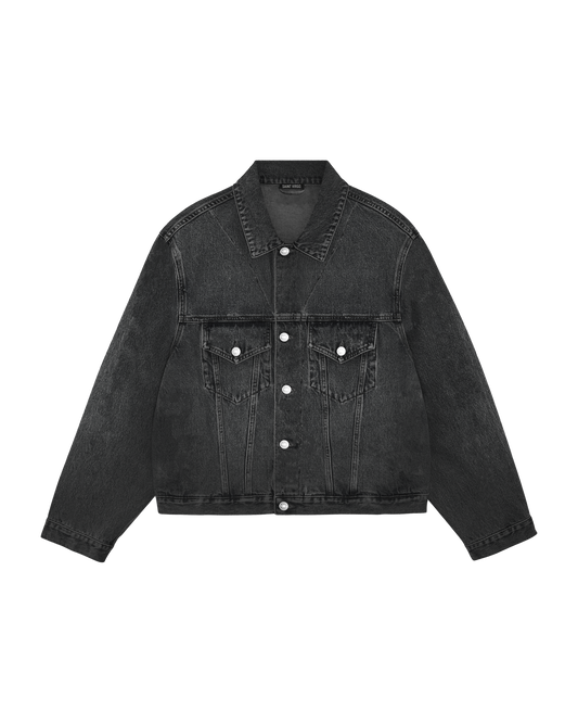 DENIM JACKET | Washed Black